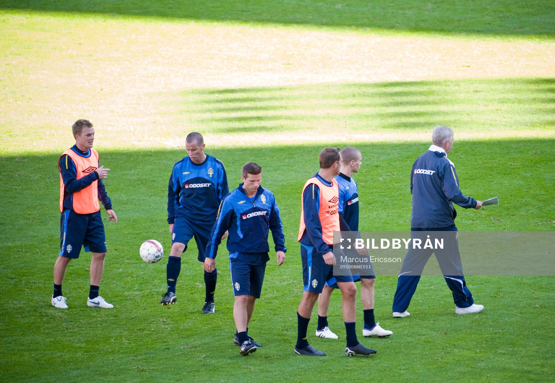 Sebastian Larsson, Daniel Andersson, Anders Svensson,