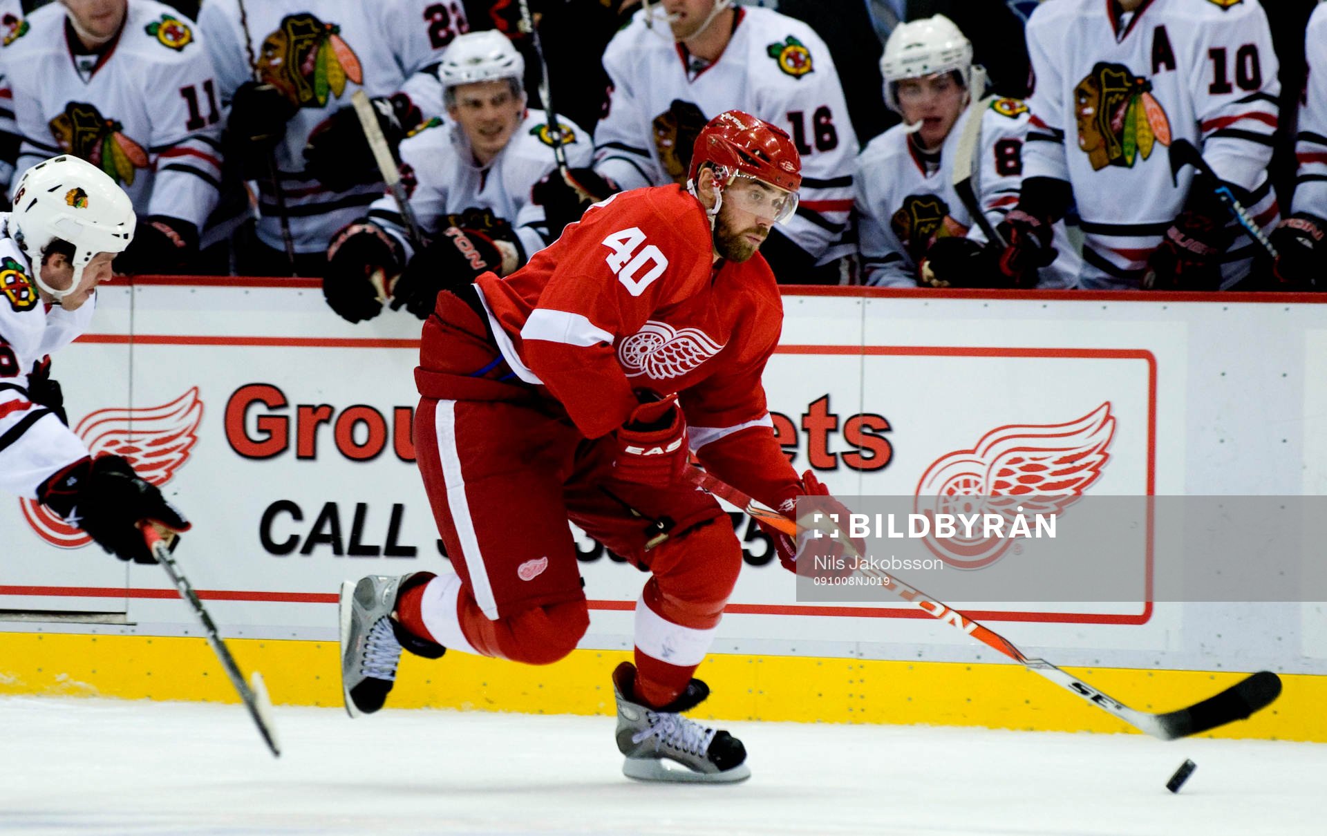 Henrik Zetterberg, Detroit