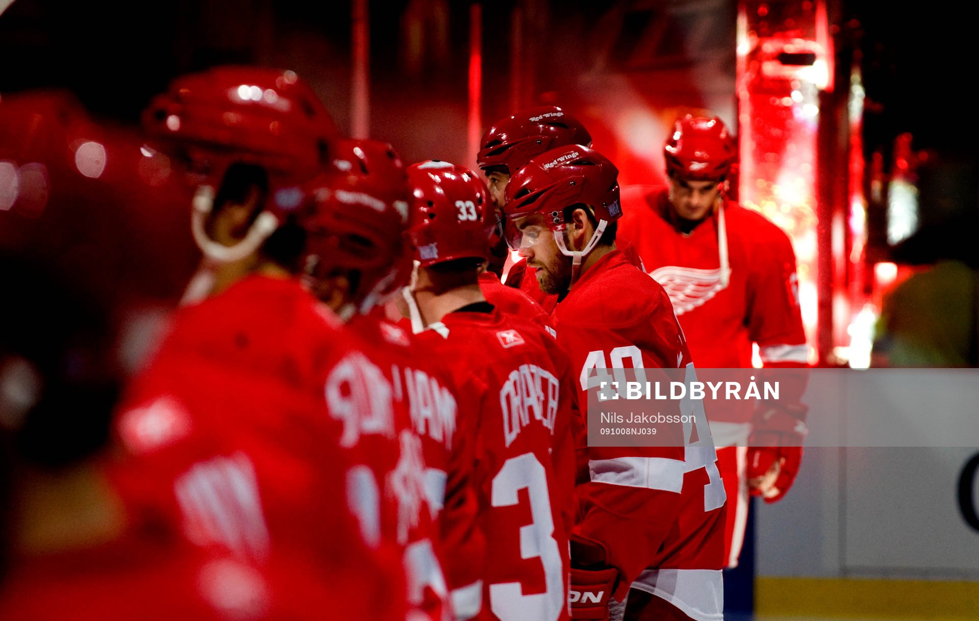 Henrik Zetterberg och Detroit på line up