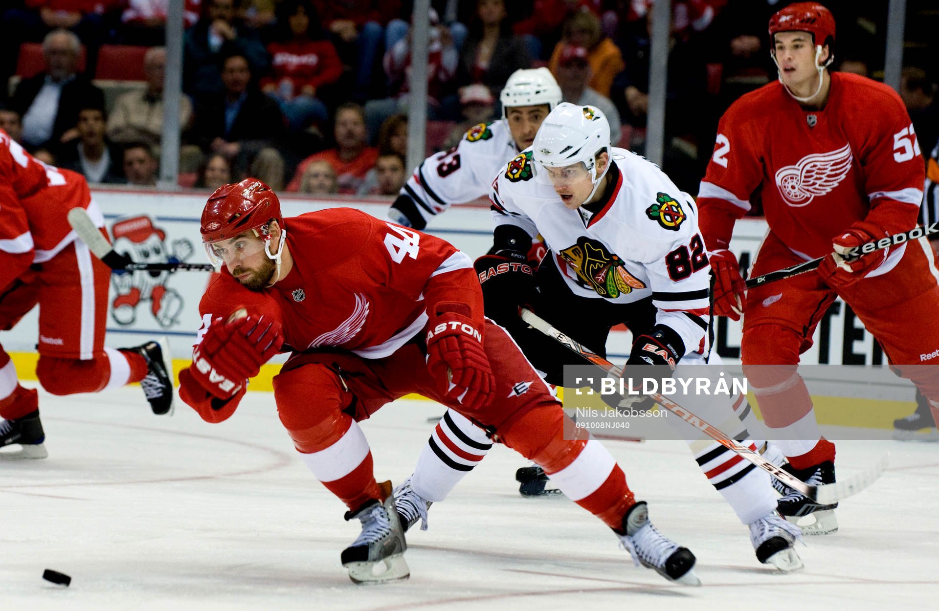 Henrik Zetterberg, Detroit, handpassar, handpassning