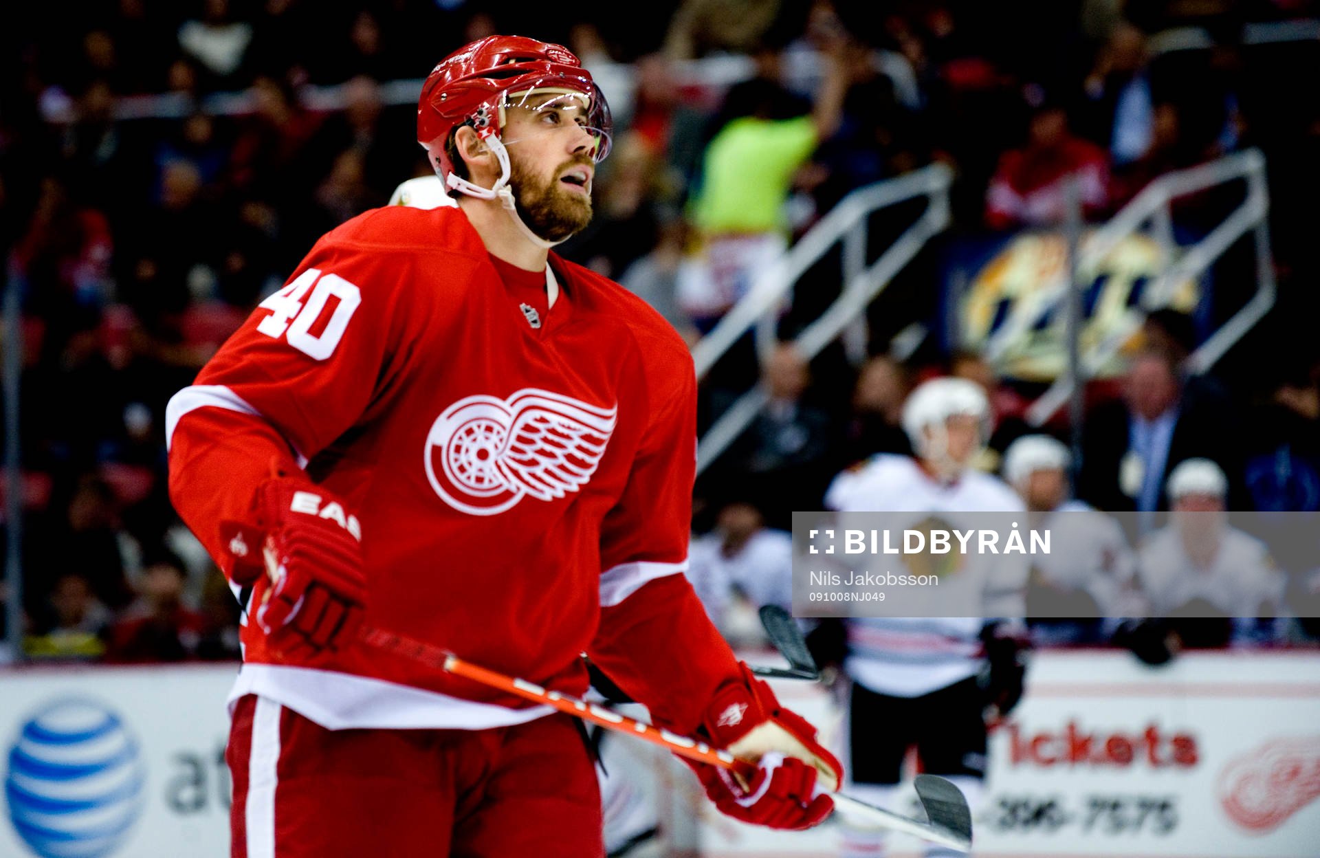 Tomas Holmström, Detroit