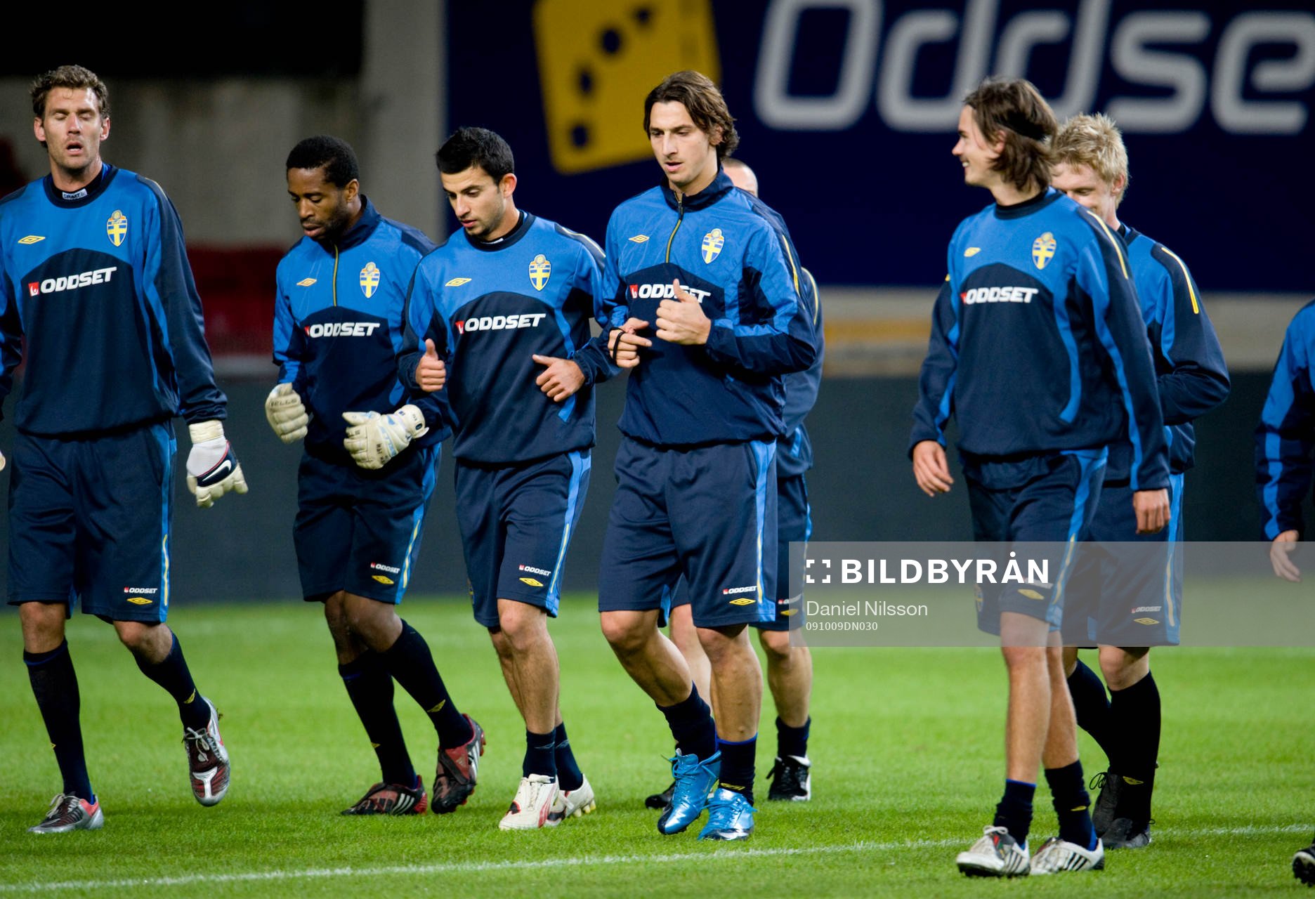 Andreas Isaksson, Eddie Gustafsson, Behrang Safari, Zlatan