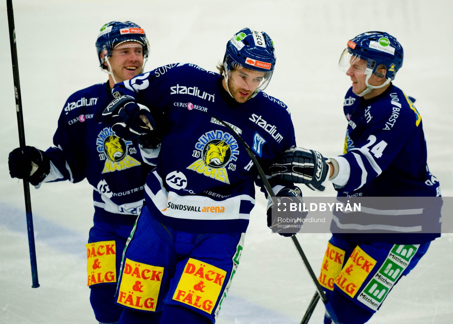 NIklas Bröms, Sundsvall jubel