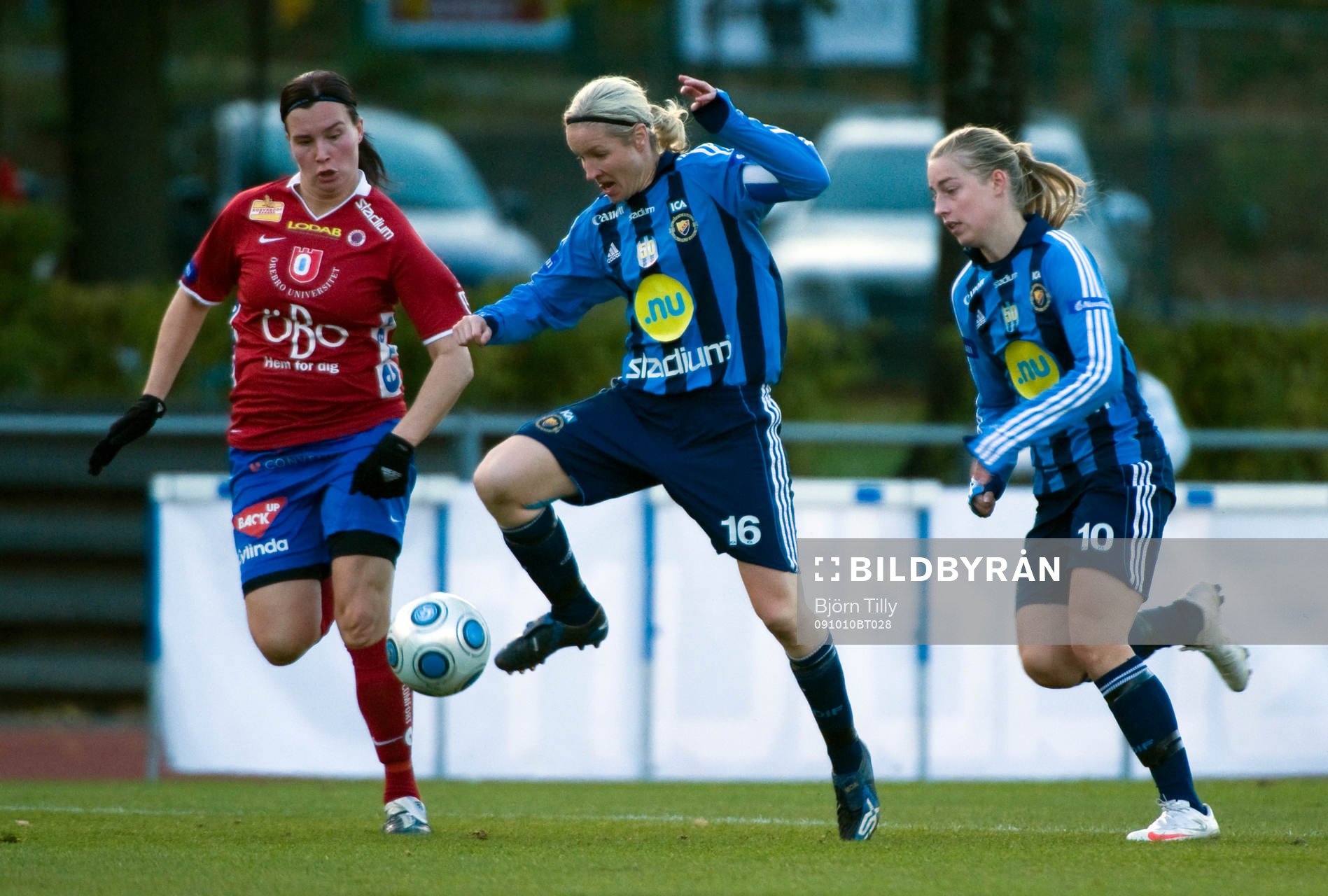 Sanna Valkonen, Örebro och Victoria Sandell Svensson och