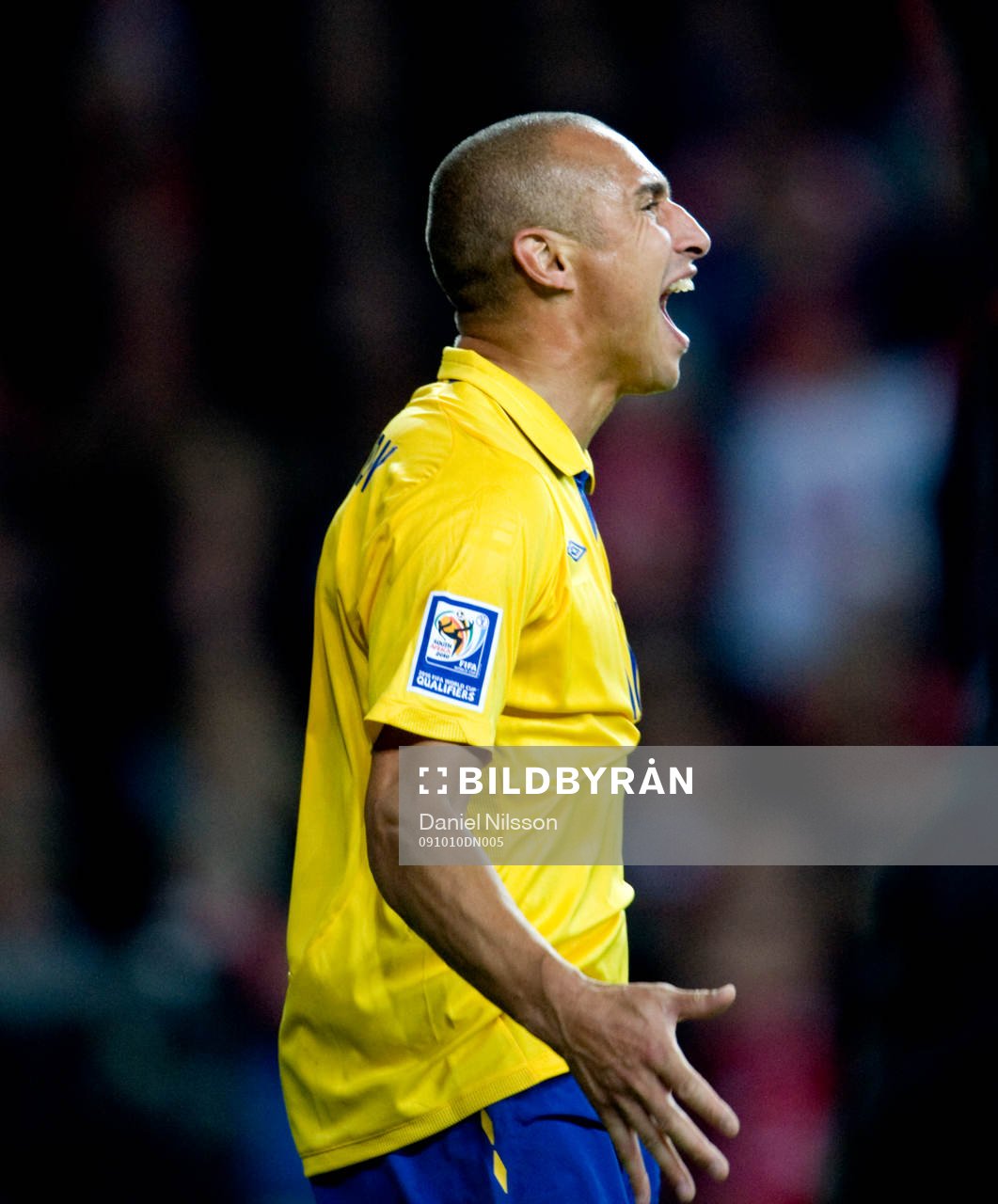 Henrik Larsson, Sverige frustrerad när målet inte