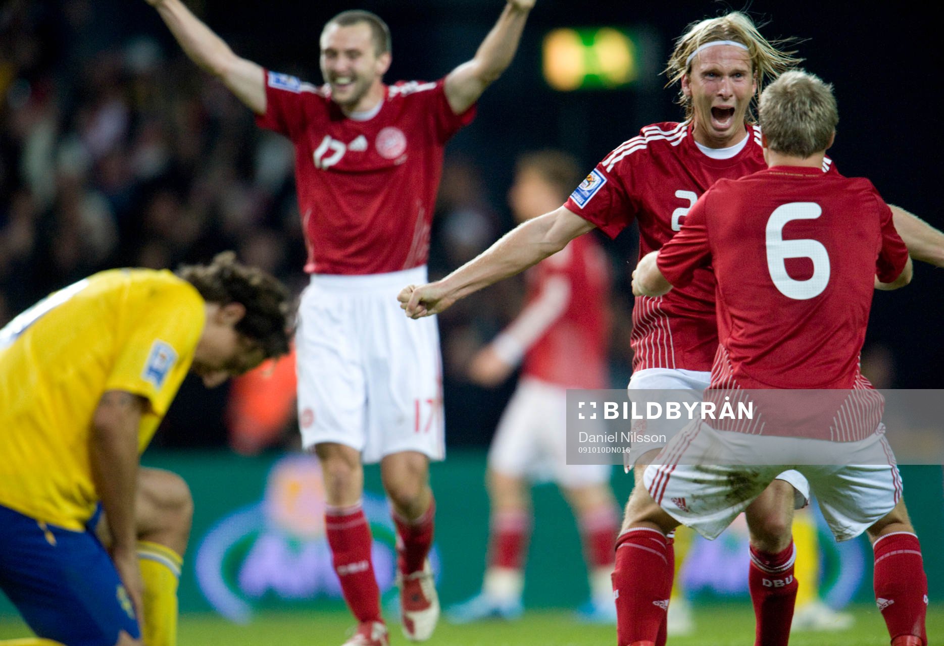 Jubel i Danmark. Zlatan Ibrahimovic, depp. Michael