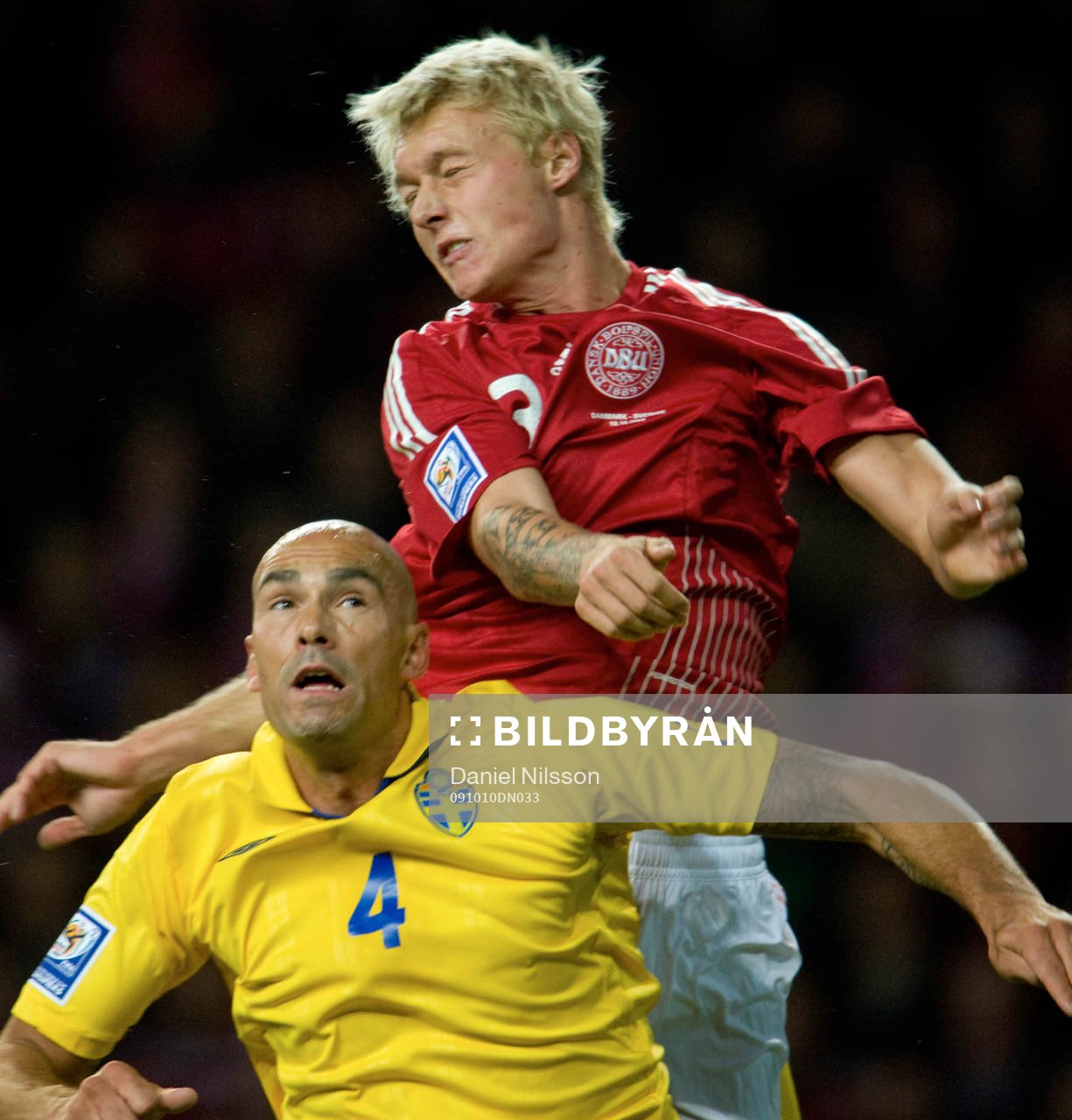 Daniel Majstorovic, Sverige och Simon Kjaer, Danmark