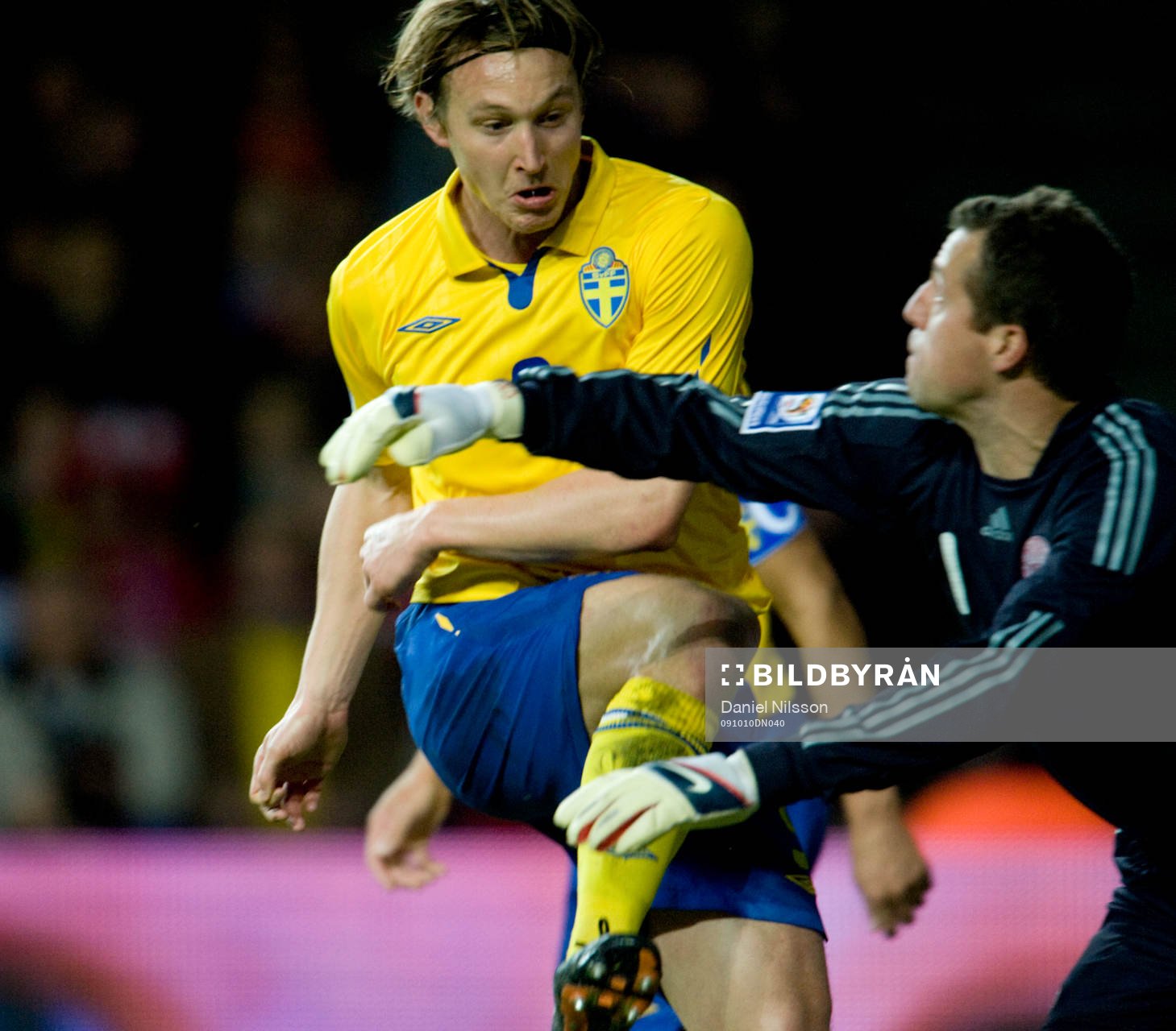 Kim Källström, Sverige och Thomas Sörensen, målvakt