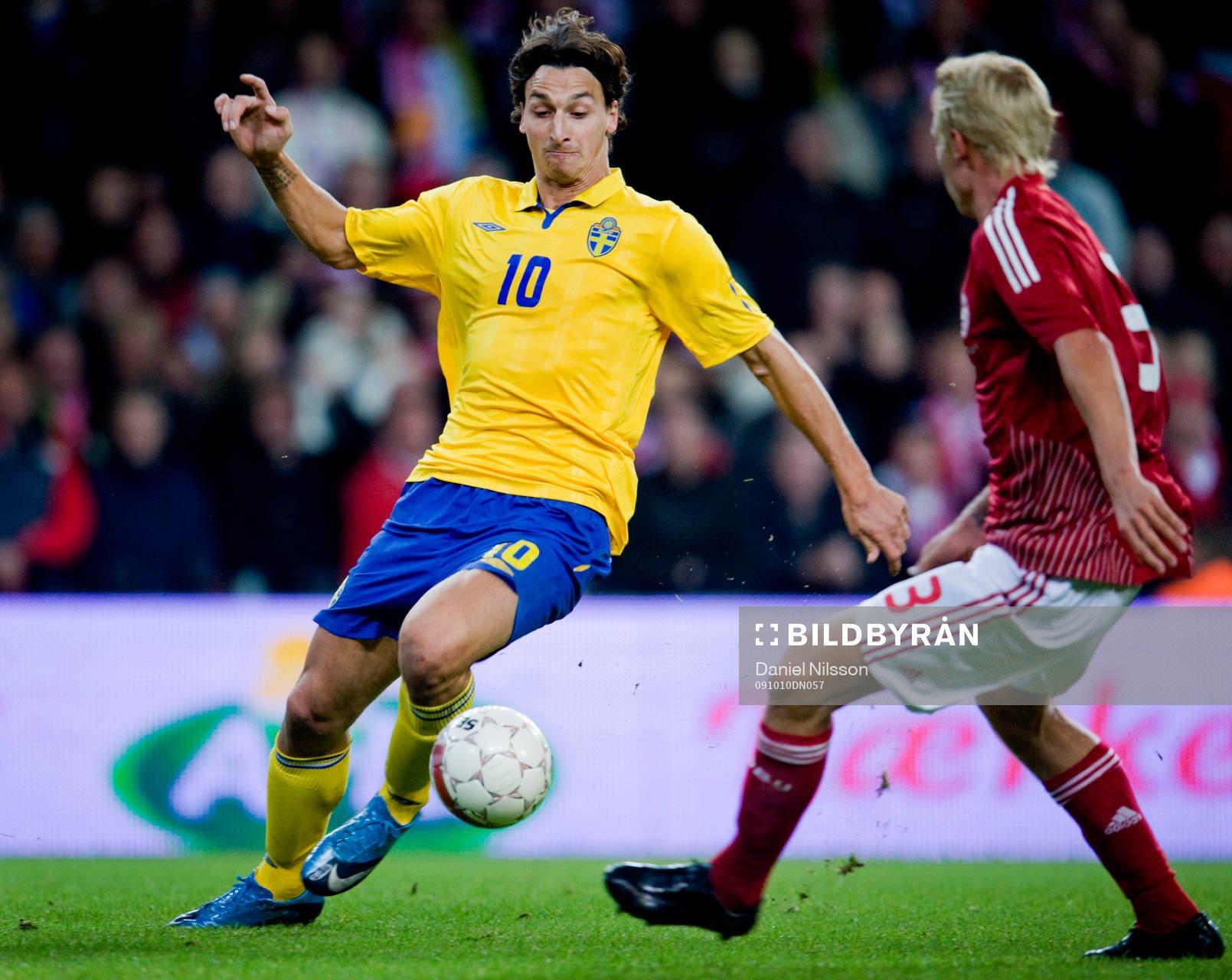 Zlatan Ibrahimovic, Sverige och Simon Kjaer, Danmark