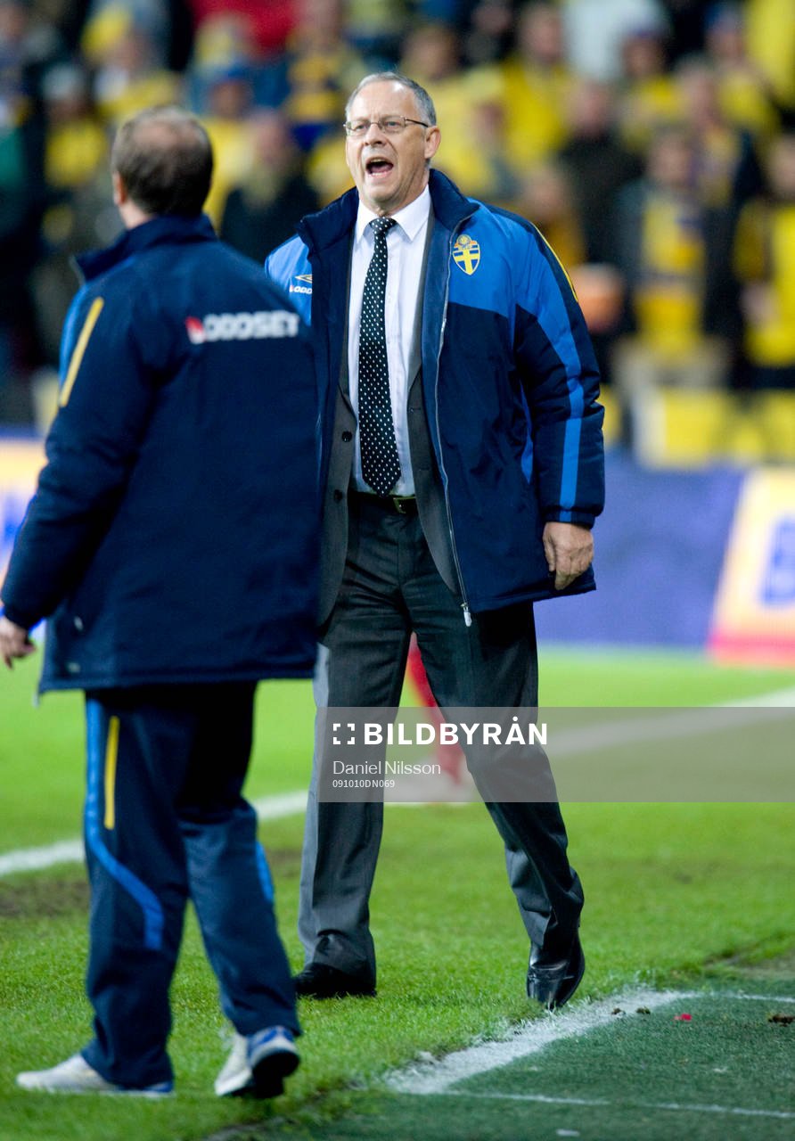 Lars Lagerbäck, förbundskapten Sverige