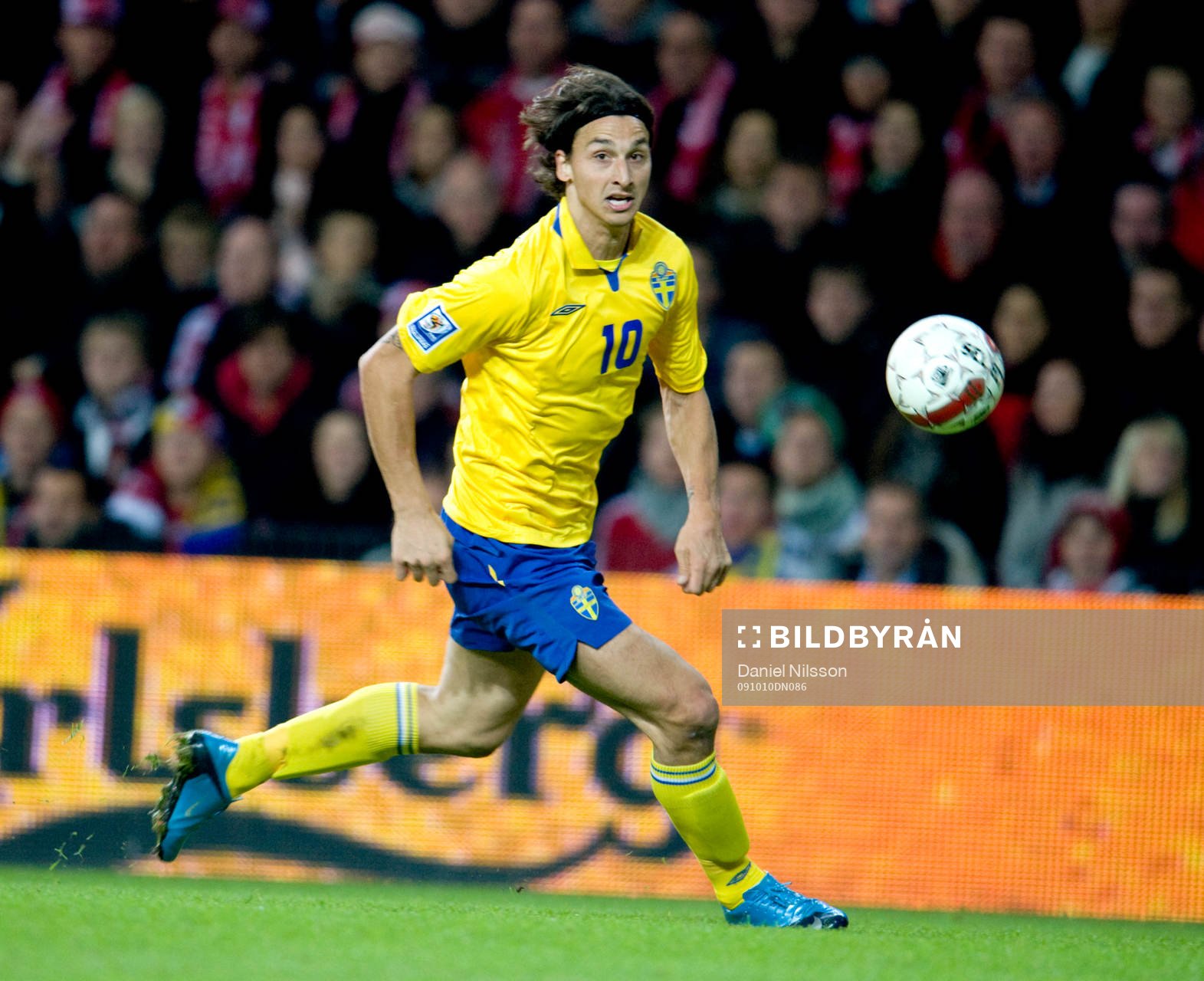 Fotboll, VM-kval, Zlatan Ibrahimovic, Sverige A