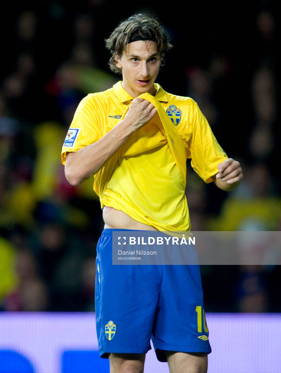 Fotboll, VM-kval, Zlatan Ibrahimovic, Sverige A