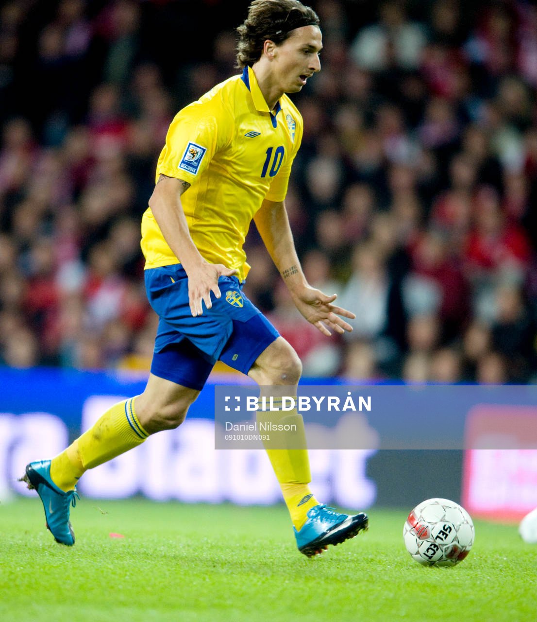 Fotboll, VM-kval, Zlatan Ibrahimovic, Sverige A