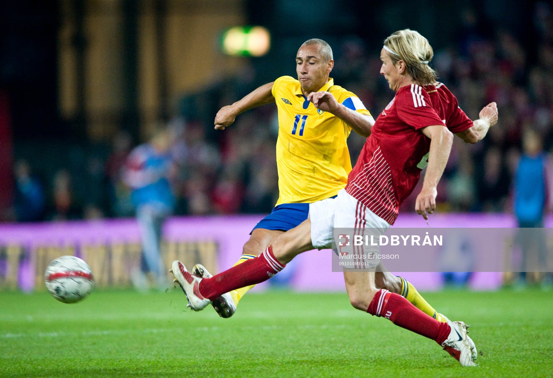 Henrik Larsson, Sverige och Christian Poulsen, Danmark