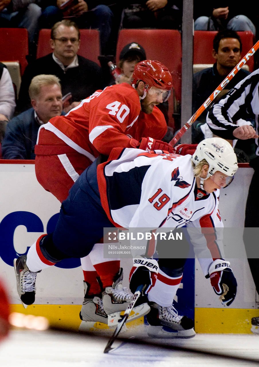 Henrik Zetterberg, Detroit, Niklas Bäckström Washington