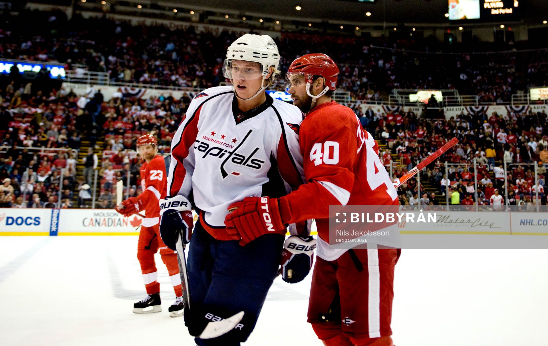 Henrik Zetterberg, Detroit, Niklas Bäckström Washington