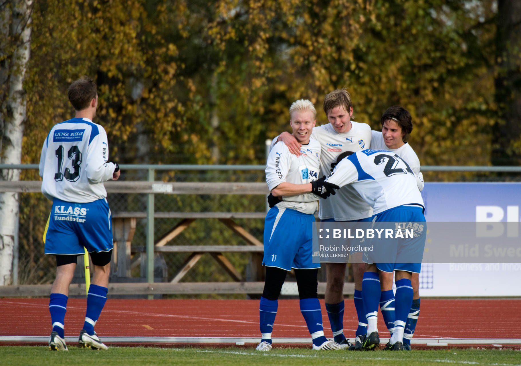 Tobias Sahlin, IFK Sundsvall jubel