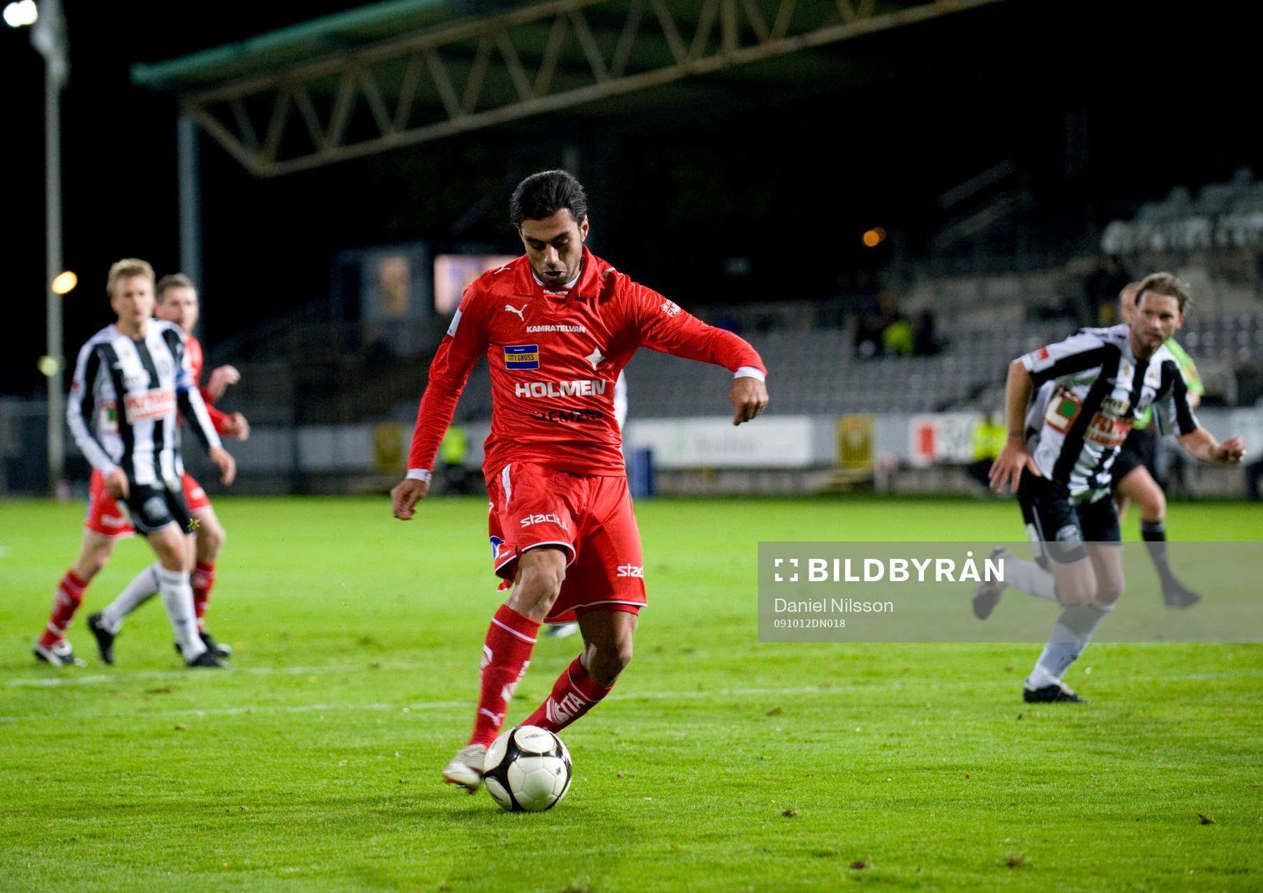 Imad Khalili, Norrköping skjuter in 2-0 målet
