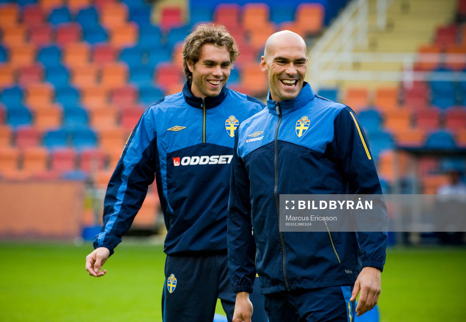 Johan Elmander och Daniel Majstorovic