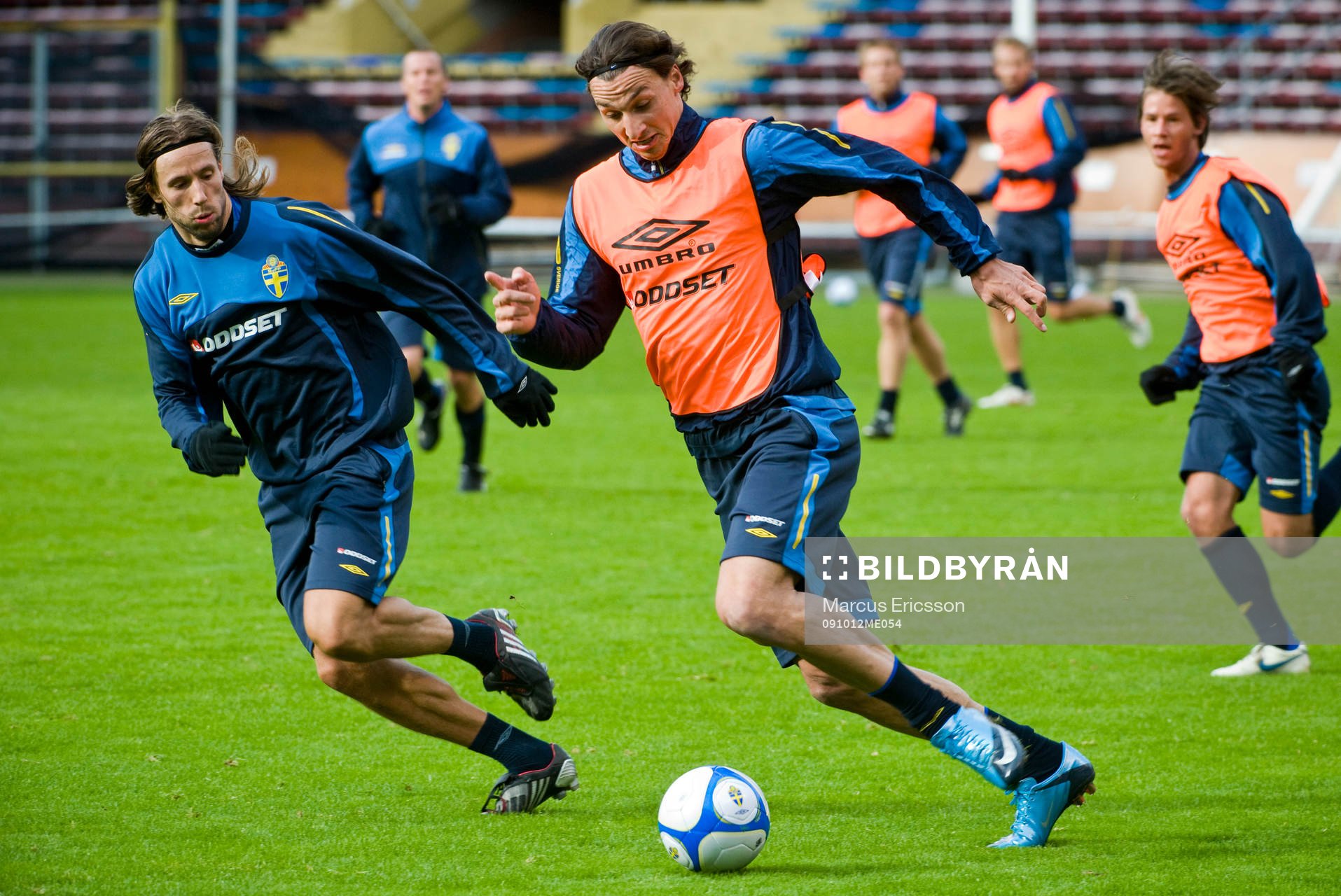 Mattias Bjärsmyr och Zlatan Ibrahimovic