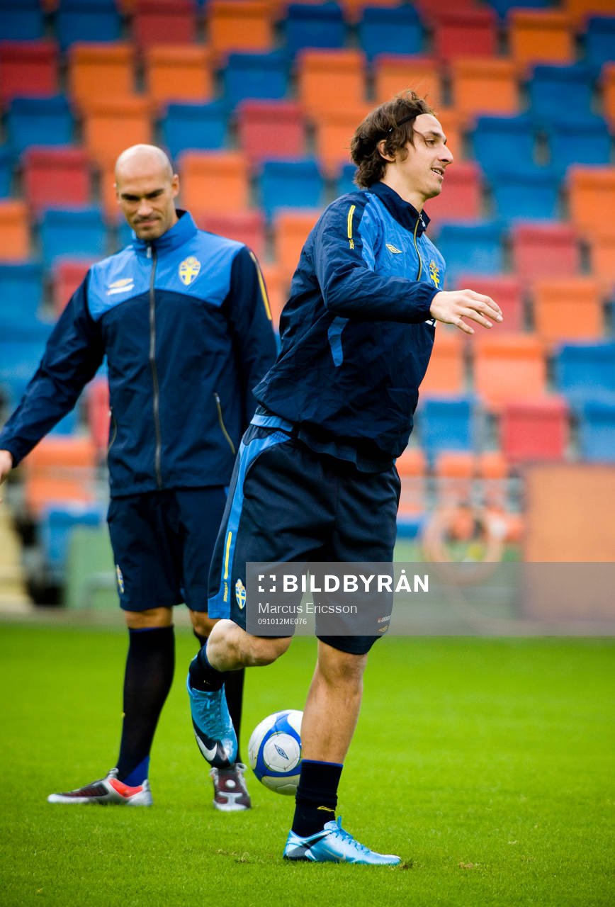 Daniel Majstorovic och Zlatan Ibrahimovic