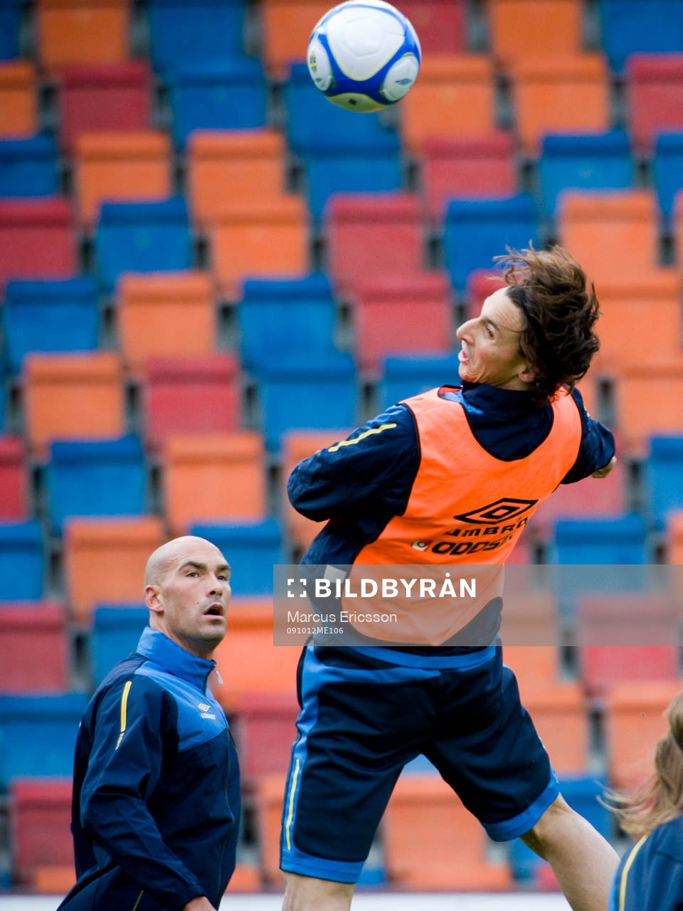 Daniel Majstorovic och Zlatan Ibrahimovic