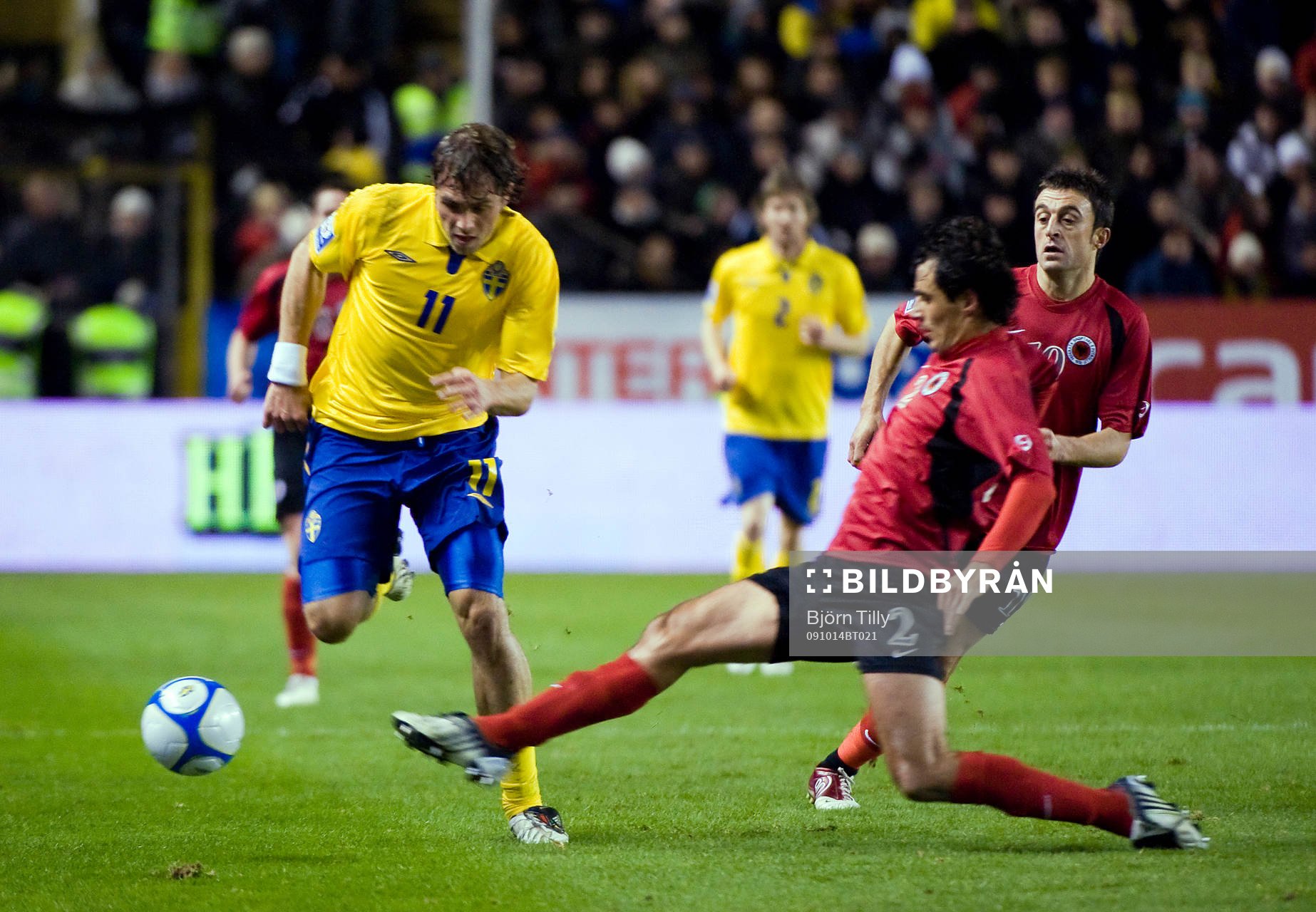 Johan Elmander, Sverige