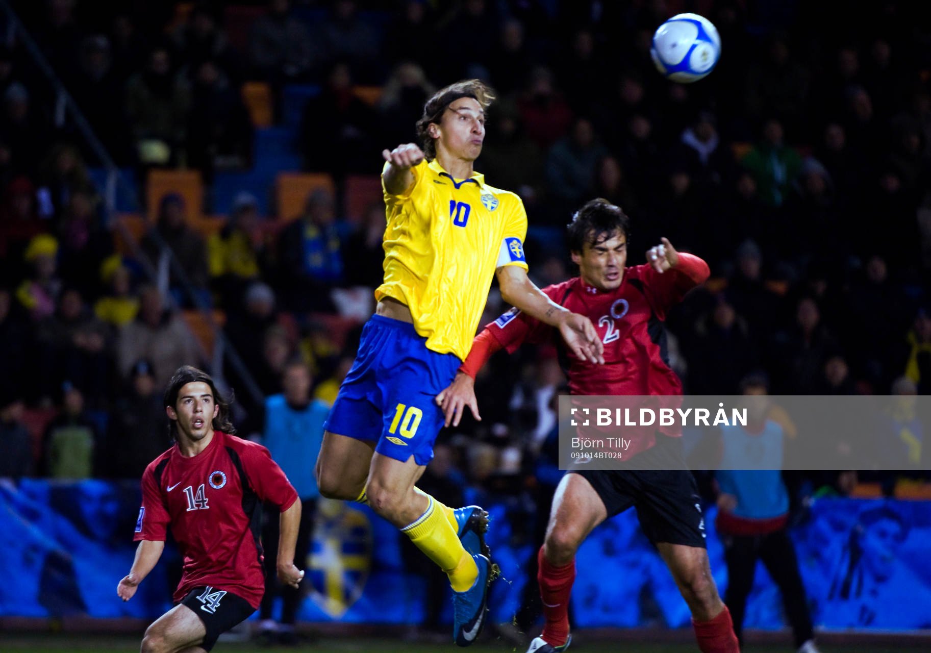 Zlatan Ibrahimovic, Sverige och Elvin Beqiri, Albanien