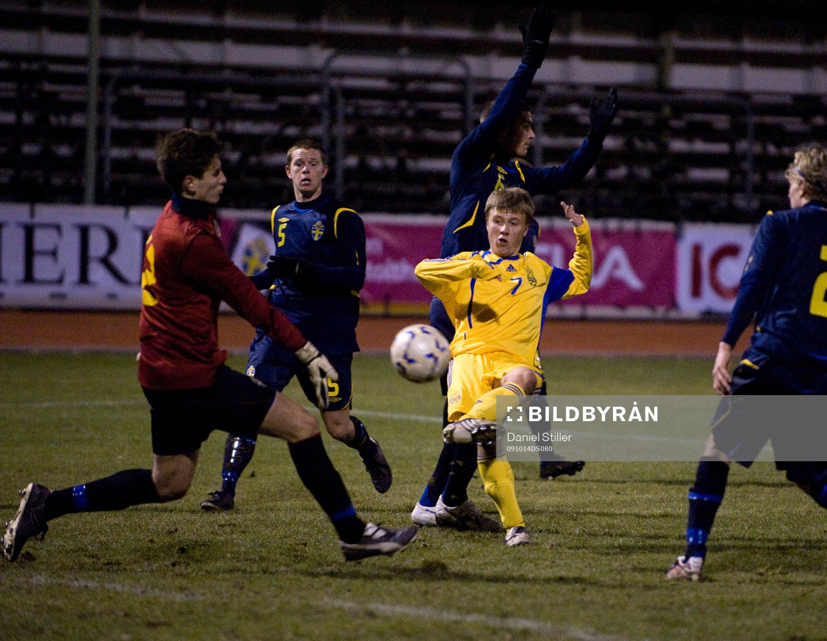 Vitaliy Fedotov, Ukraina, David Nilsson, målvakt Sverige