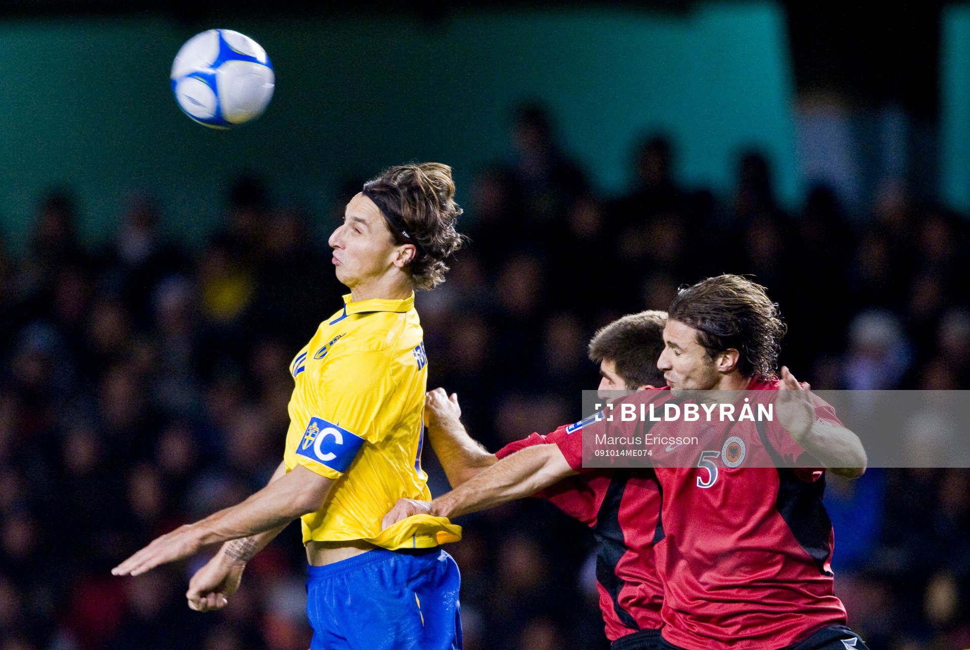 Zlatan Ibrahimovic, Sverige och Lorik Cana, Albanien