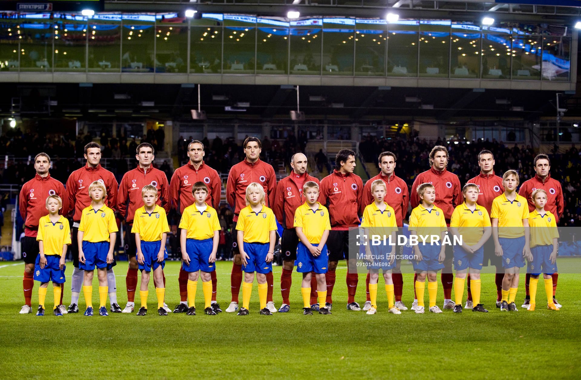 Line-up, Albanien med knattar