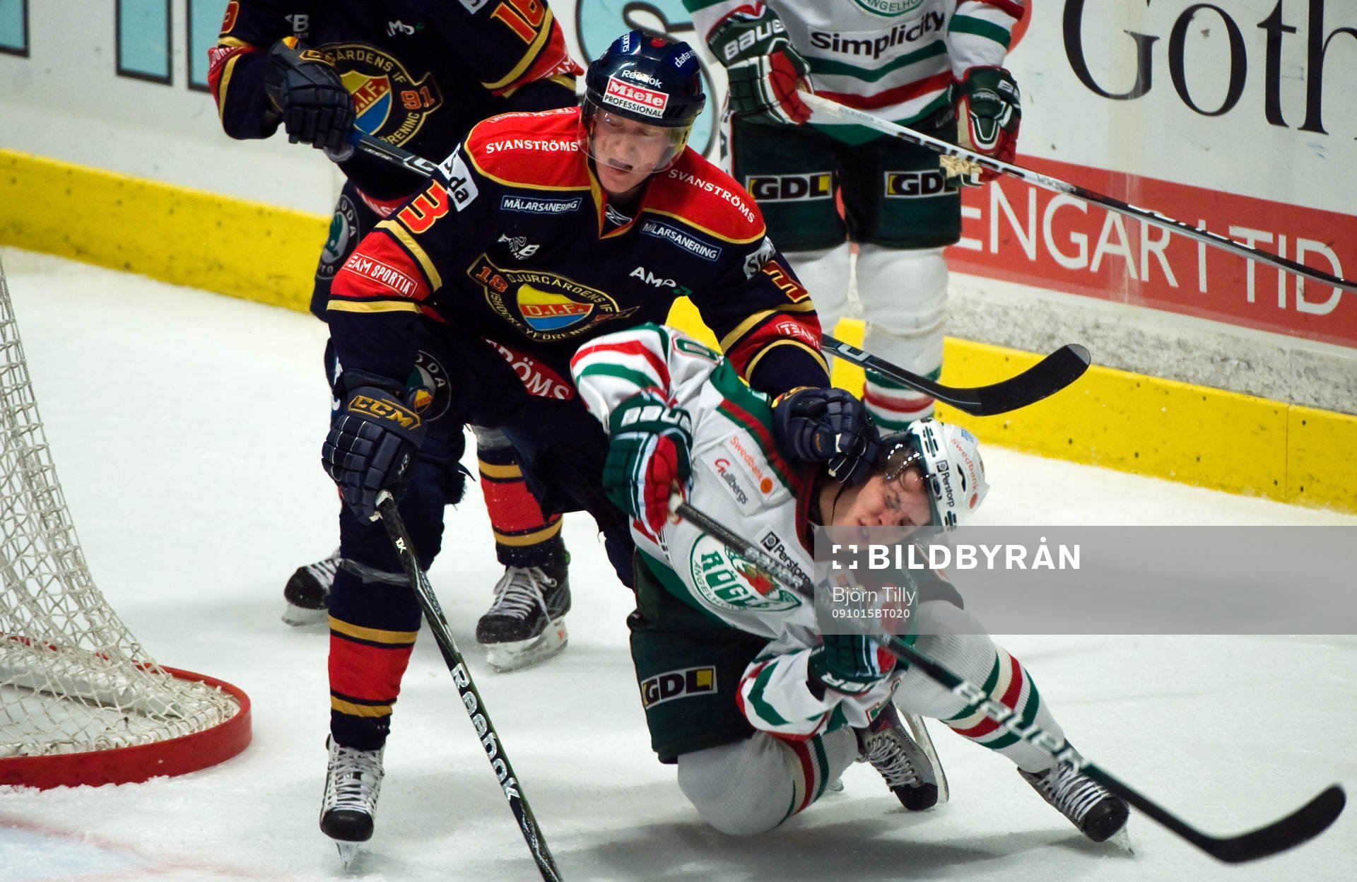 David Printz, Djurgården och Mario Kempe, Rögle