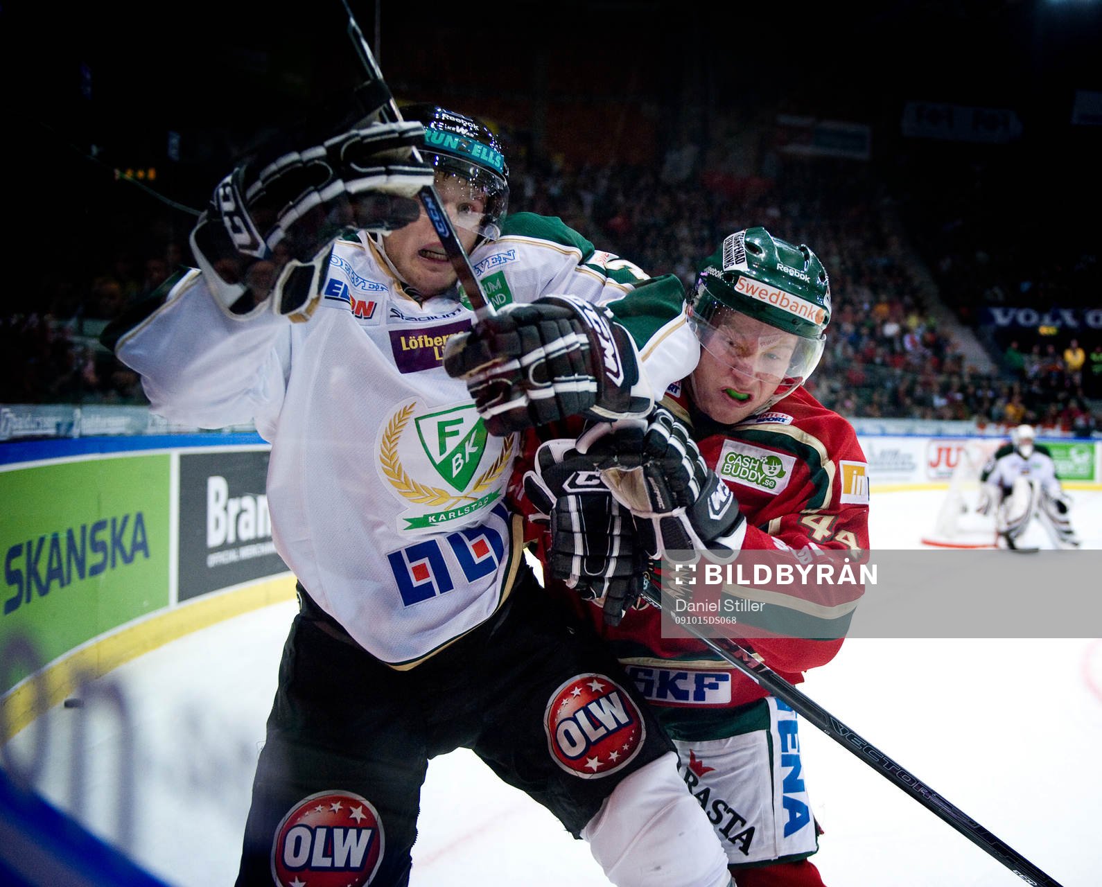 Martin Röymark, Frölunda. Anton Grundel, Färjestad