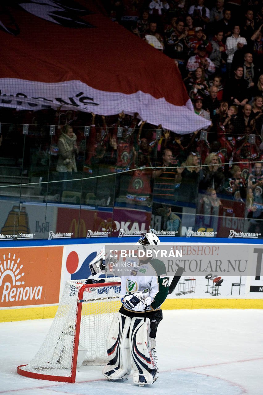 Andro Michel, målvakt Färjestad