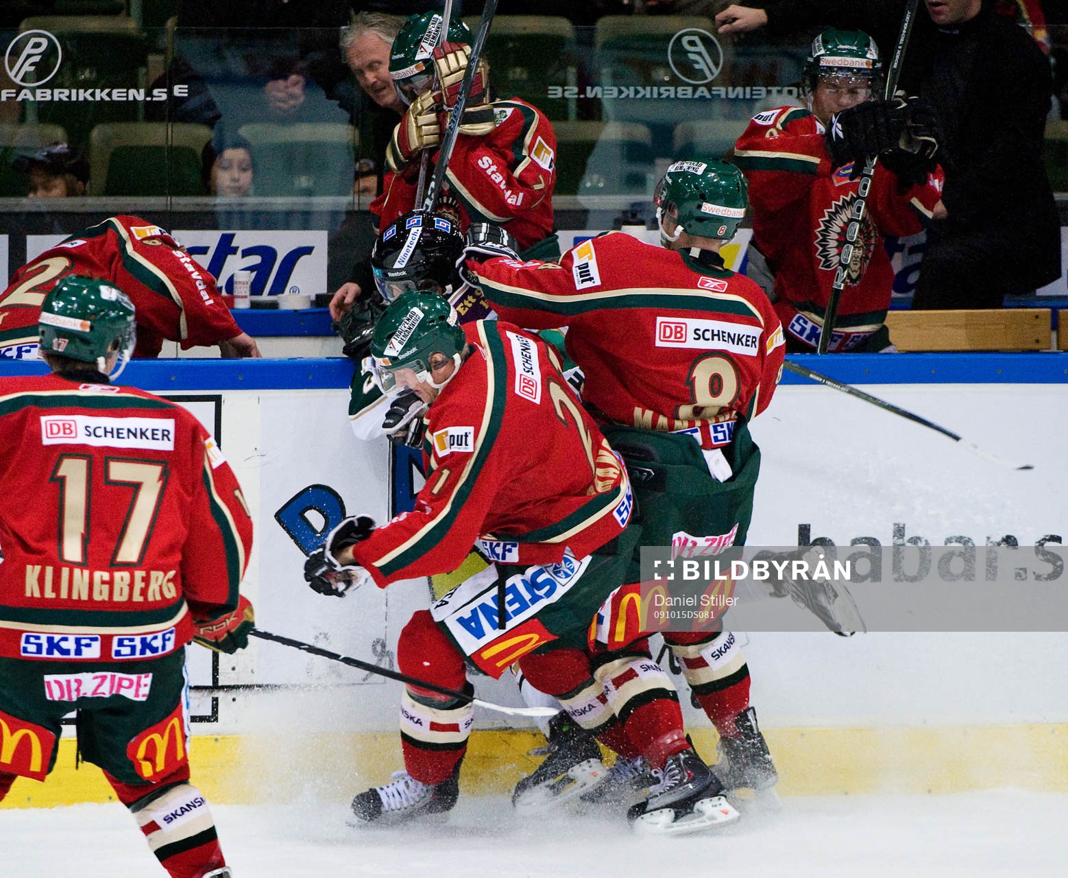 Mikael Johansson, Ville Mäntymaa, Frölunda, trycker till