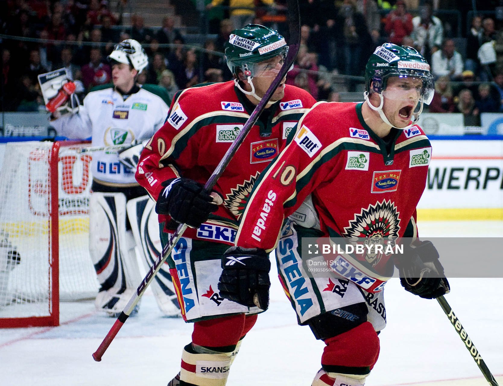 Fredrik Pettersson, Frölunda, jubel