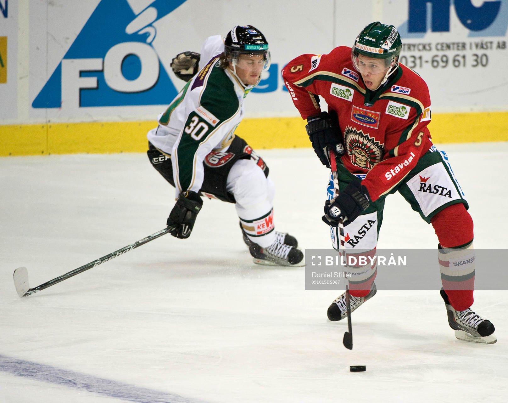 Christian Bäckman, Frölunda, Marcus Paulsson, Färjestad