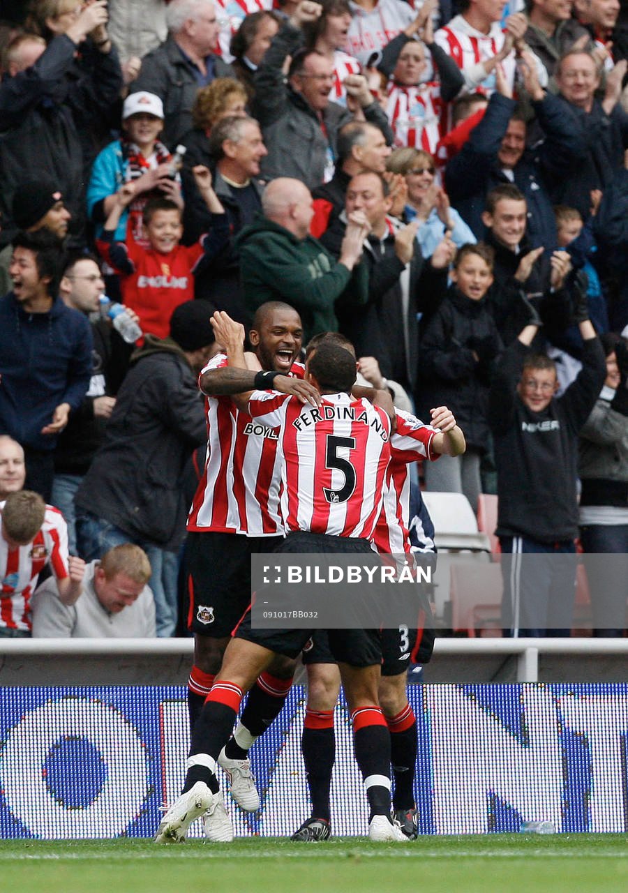Darren Bent, Sunderland, glädje, jubel