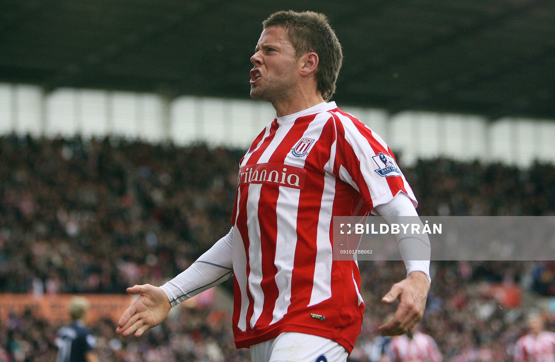  James Beattie, Stoke, glädje, jubel.