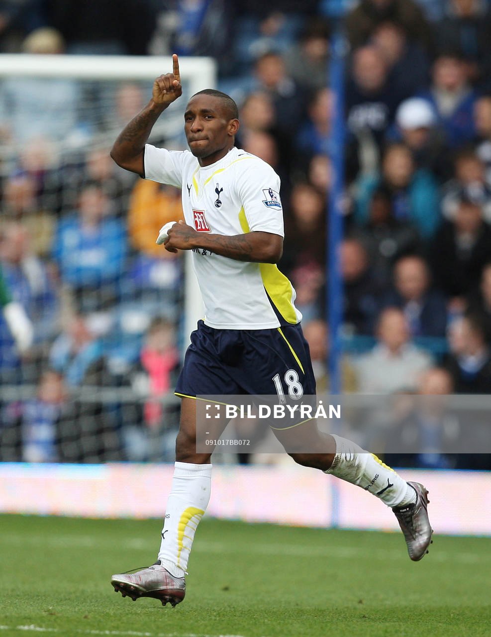 Jermain Defoe, Tottenham, glädje, jubel
