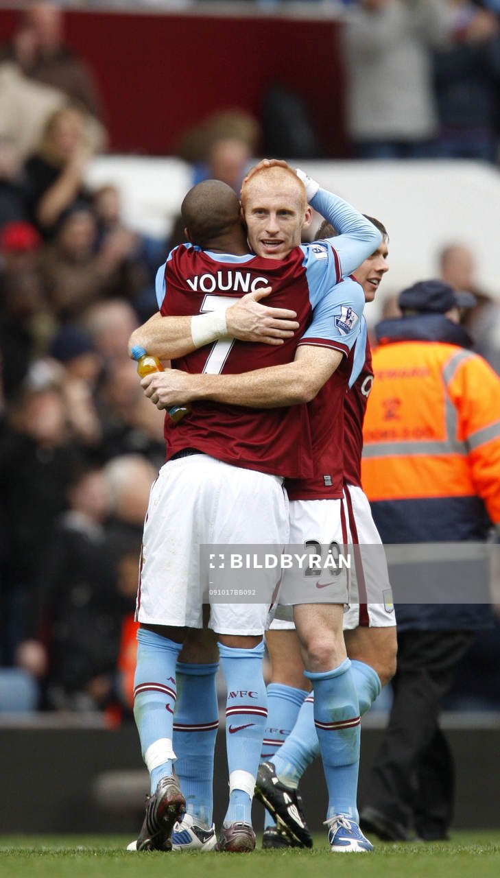 James Collins, Aston Villa, glädje