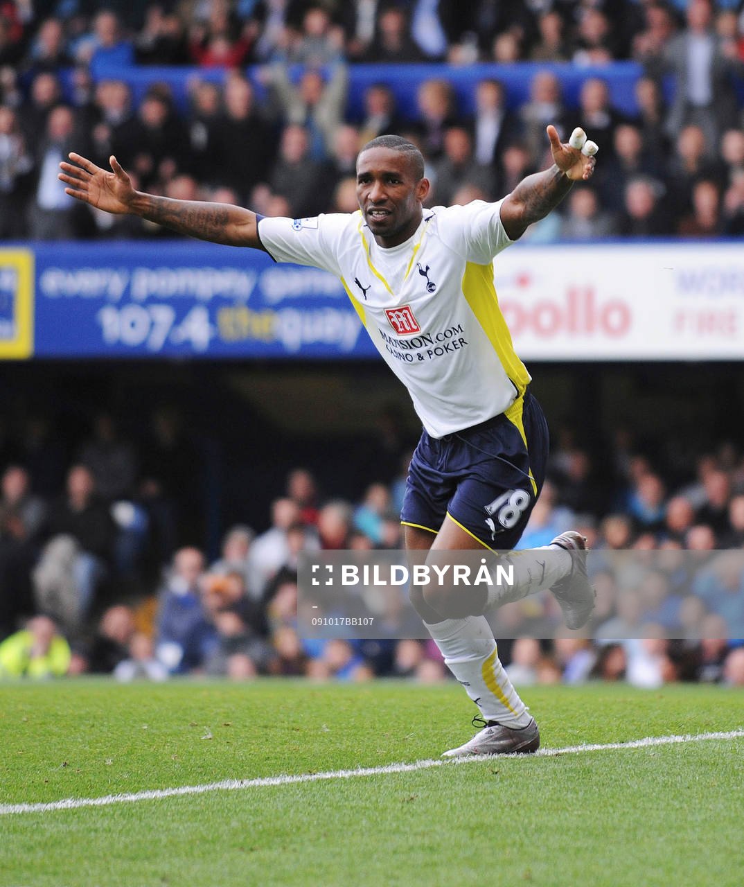 Jermain Defoe, Tottenham, glädje, jubel