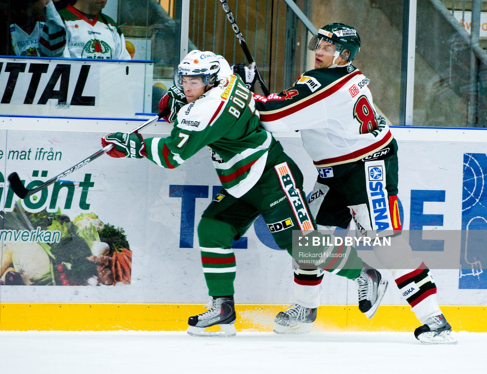 Mads Bödker, Rögle och Patric Blomdahl, Frölunda
