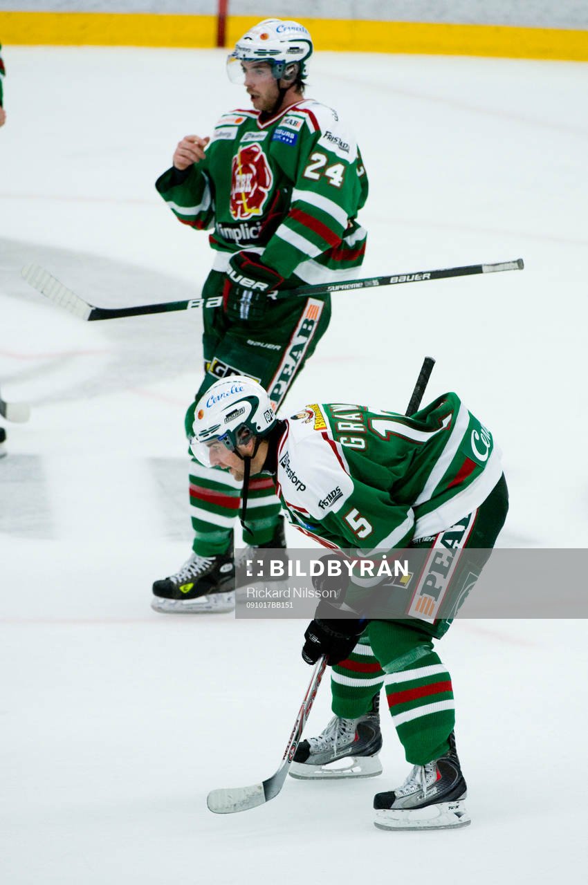 Dominik Granak och Jeremy Colliton, depp, Rögle