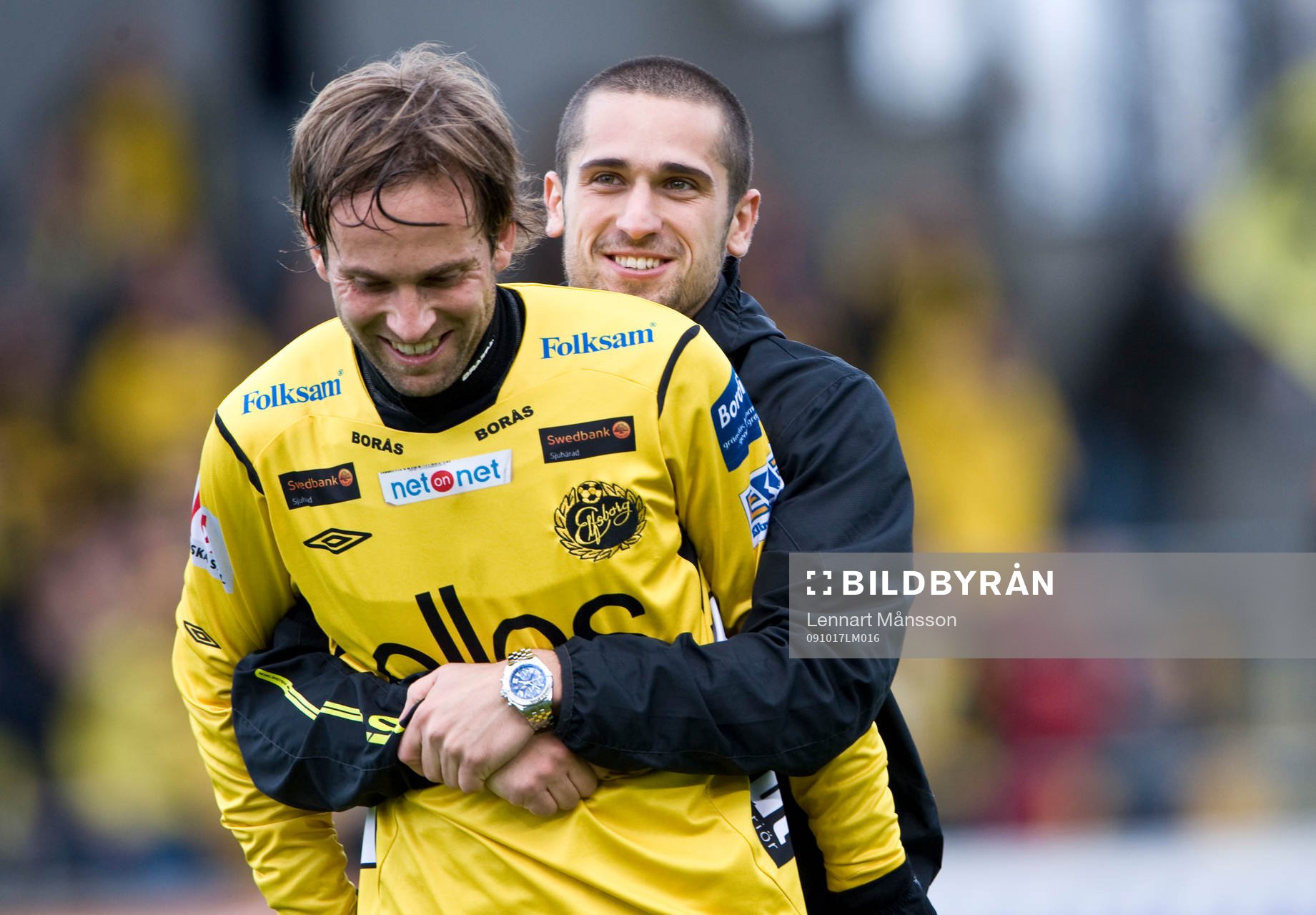 Mathias Florén och Emir Bajrami