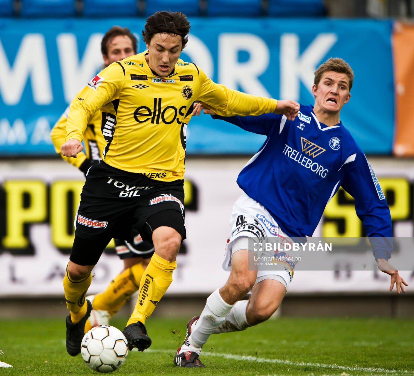 Stefan Ishizaki, Elfsborg och Peter Abelsson, Trelleborg
