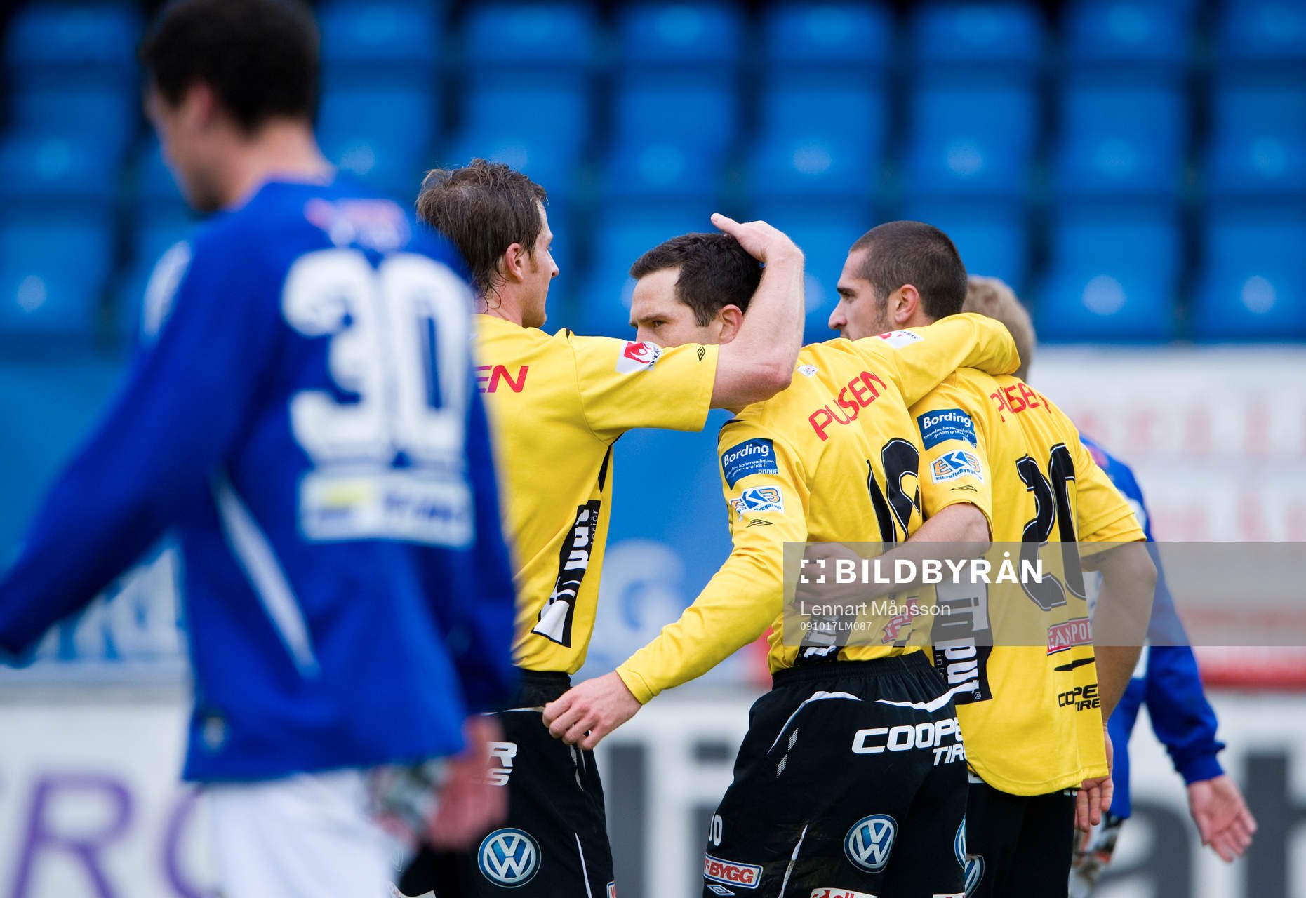 Straff, Martin Ericsson, jubel