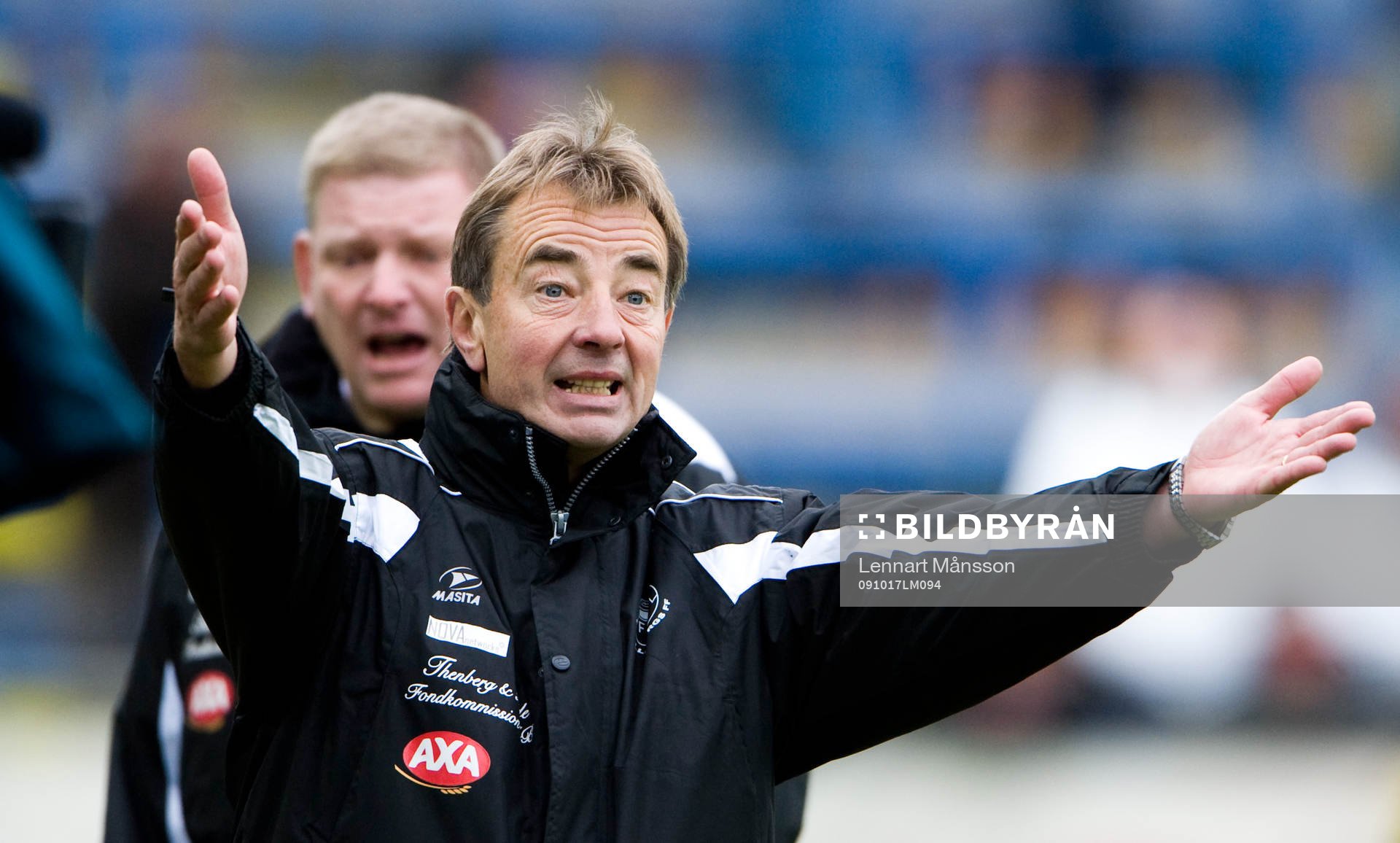 Tom Prahl och Alf Westerberg, tränare