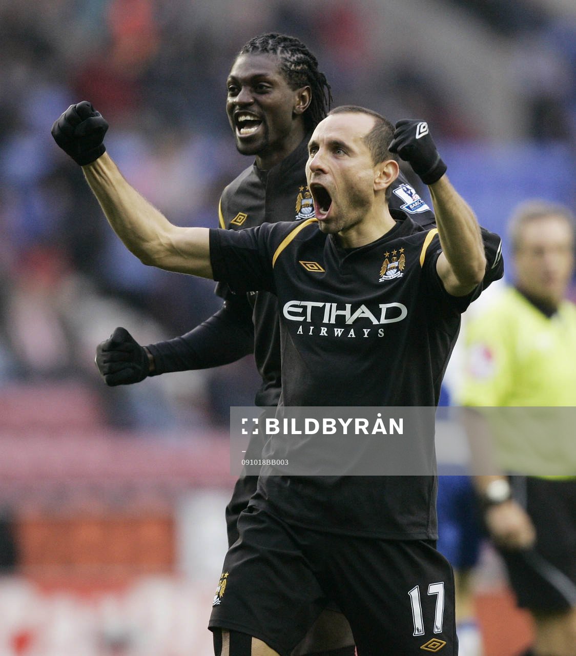 Martin Petrov, Manchester City, glädje, jubel