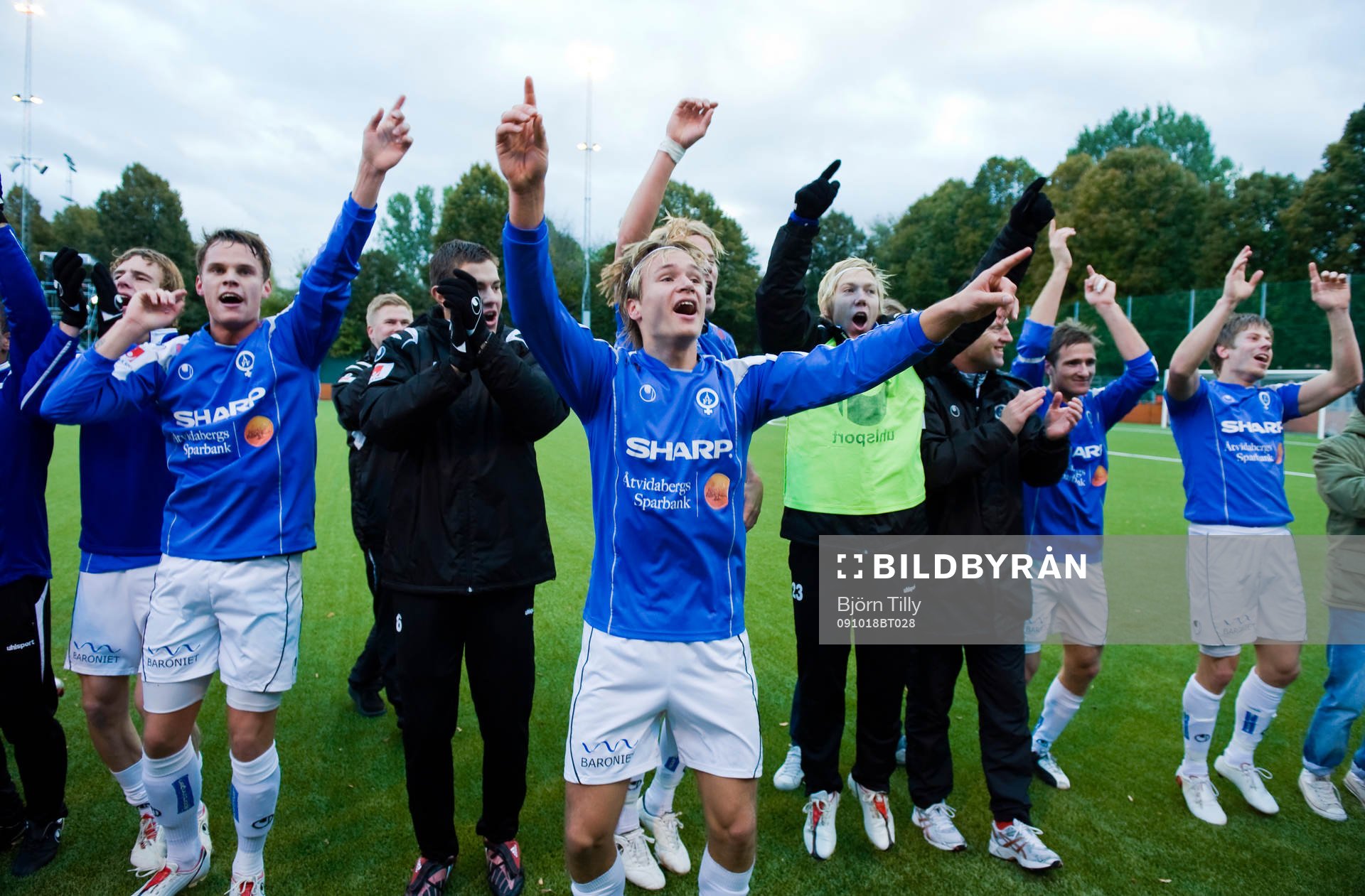 Mats Haglund, Åtvidaberg, jubel